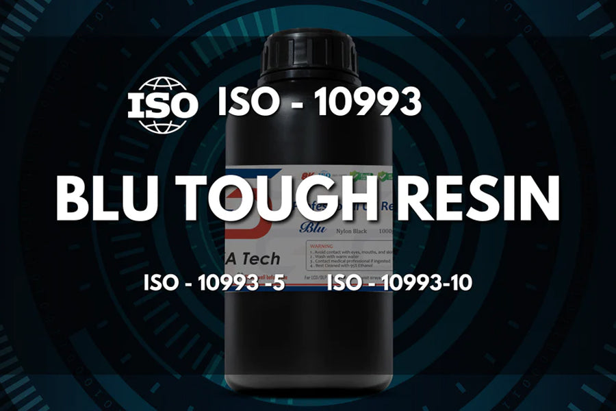Siraya Tech Blu: A Tough and Bio-Compatible Resin with ISO 10993-5 and ISO 10993-10 certification