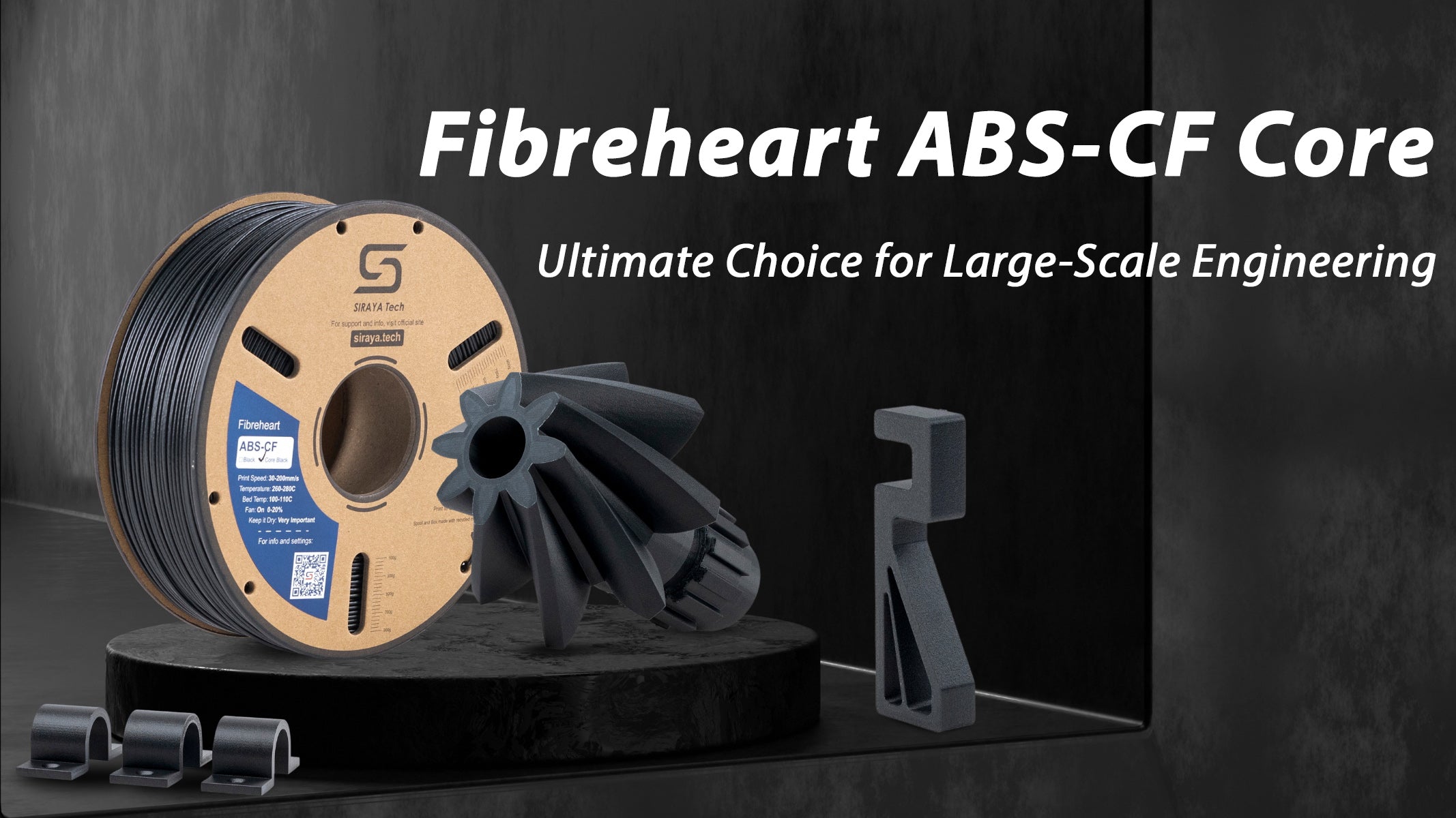 ABS-CF Core filament is Ultimate Choice for Large Scale Engineering