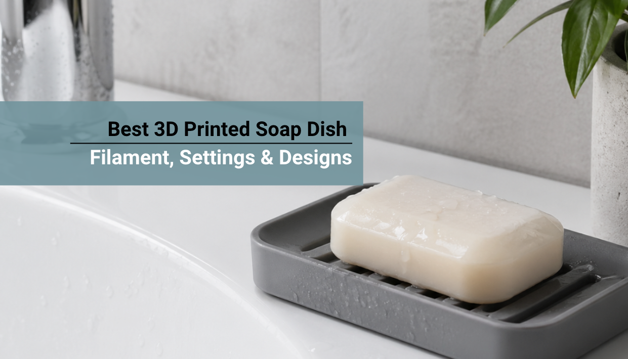 Best 3D Printed Soap Dish: Filament, Settings & Designs