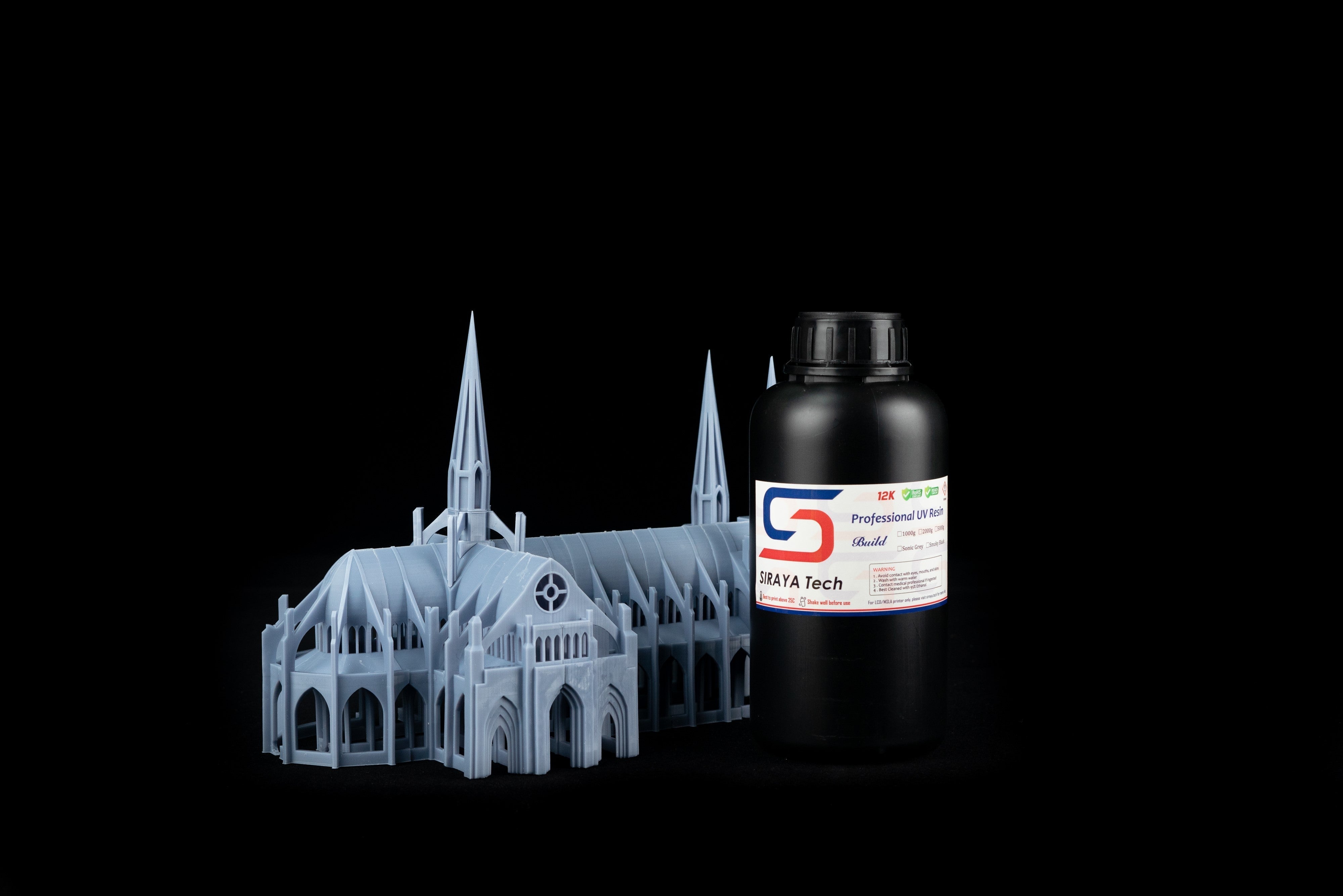 photon mono x build volume with Siraya tech UV resin