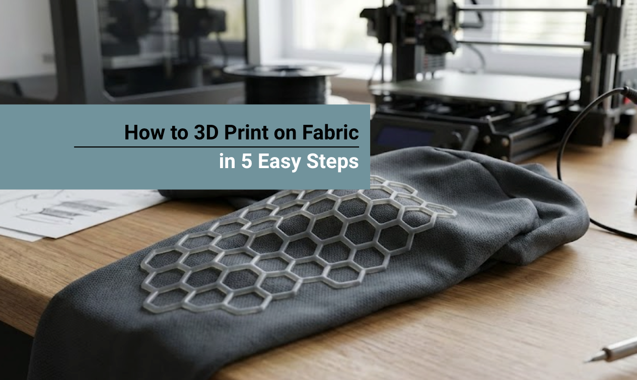 How to 3D Print on Fabric in 5 Easy Steps