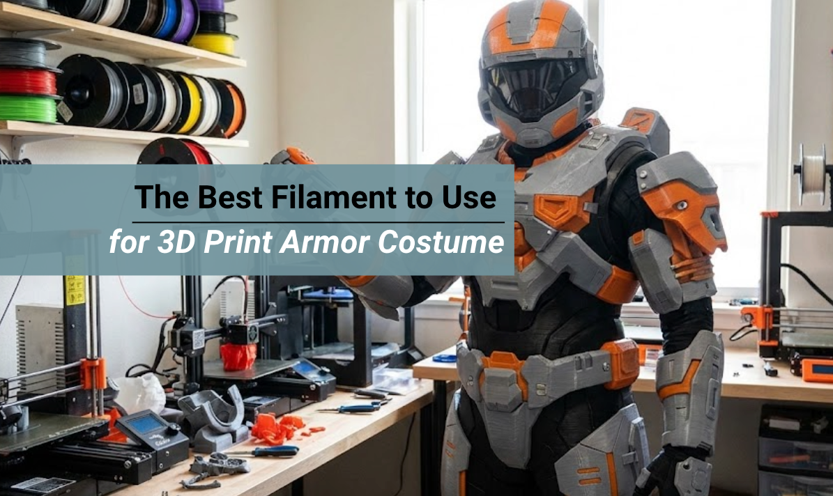 The Best Filament to Use for 3D Print Armor Costume