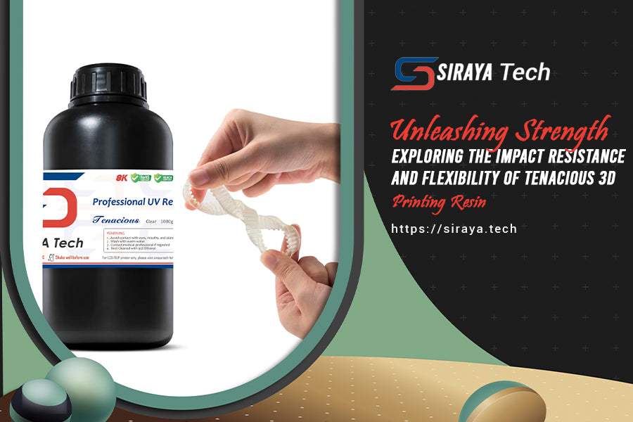 Tenacious Resin for Flexible and Impact‑Resistant 3D Printing