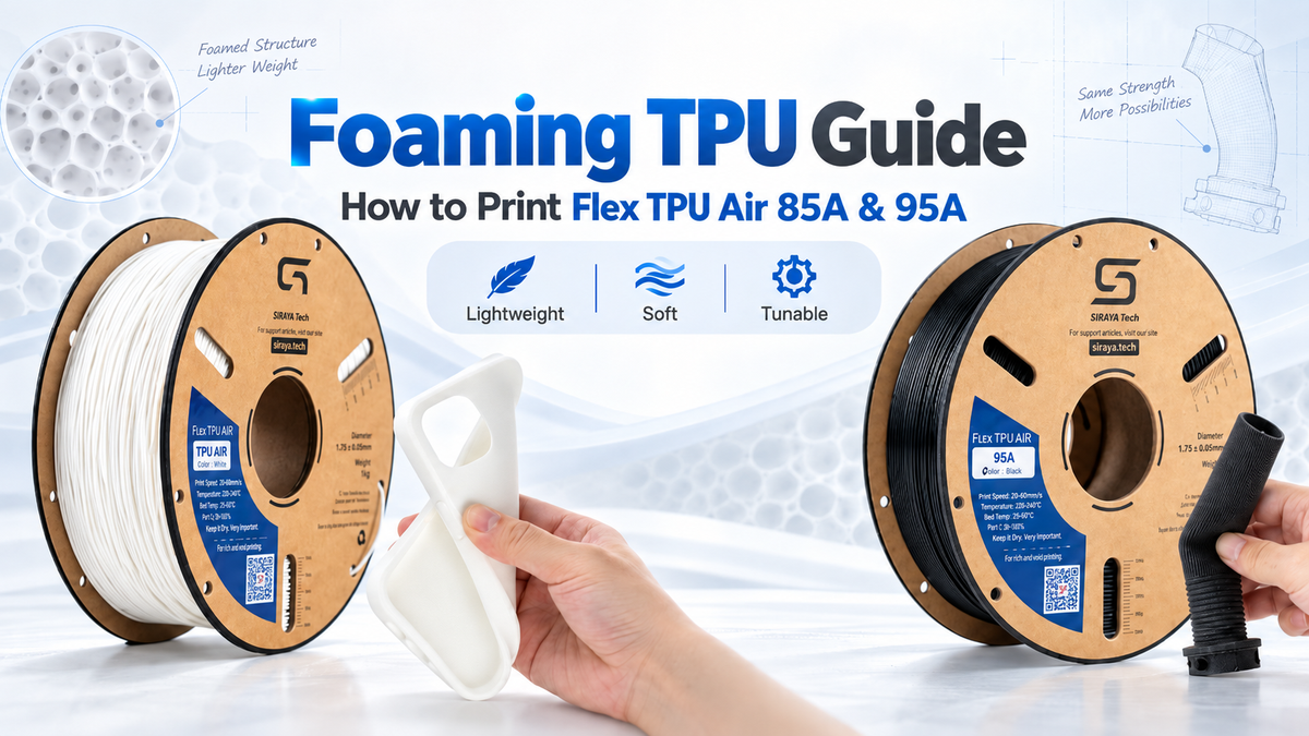 Foaming TPU: What It Is and How to Print It
