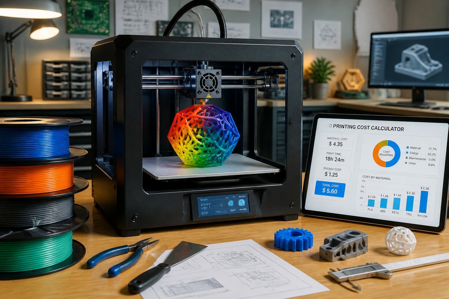 how much does 3d printing cost