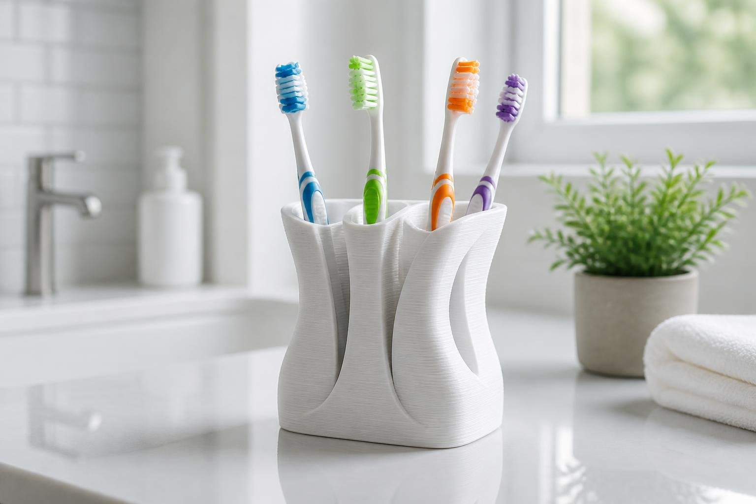 3D Printed Toothbrush Holder