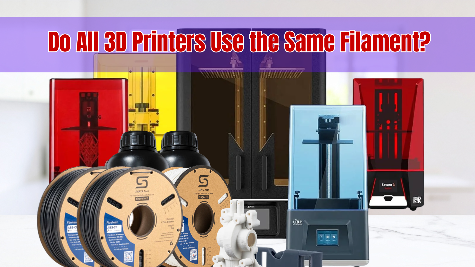 Do All 3D Printers Use the Same Filament?