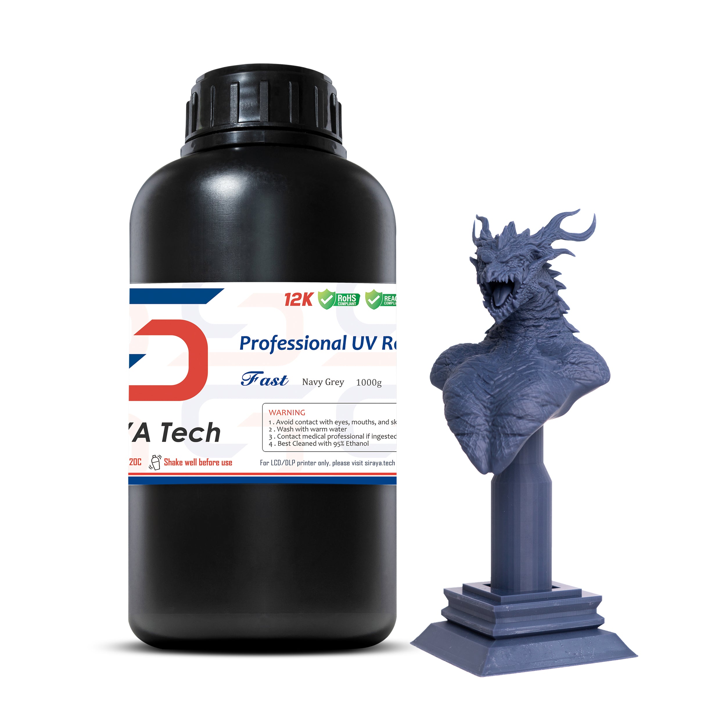 ABS-like Fast Navy Grey by Siraya Tech (1kg for UK)