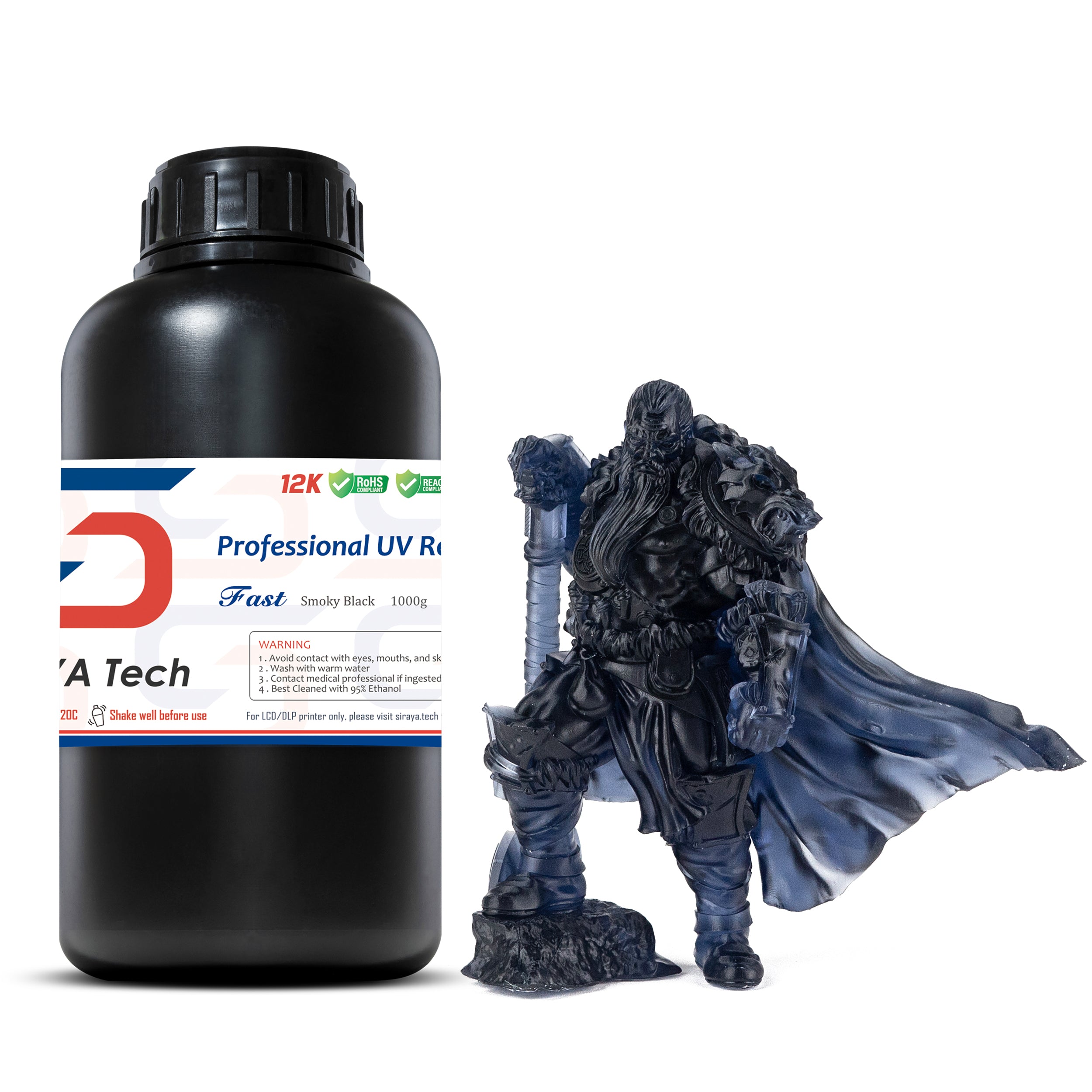 ABS-Like Fast Smoky Black by Siraya Tech (1kg for JP)