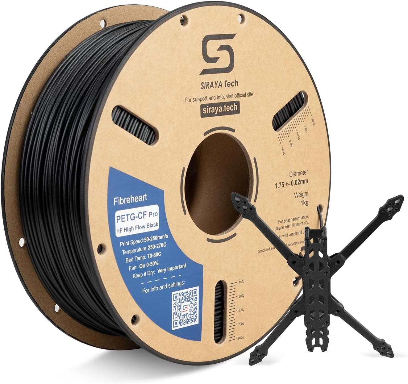 Fibreheart™ PETG-CF Pro Filament