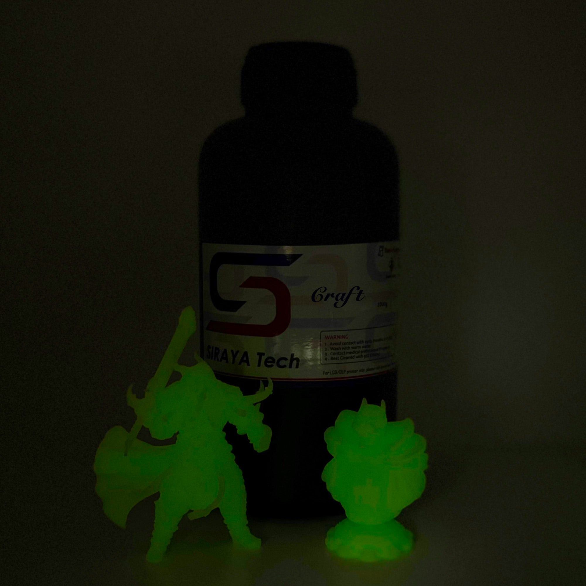 Craft Glow in Dark Green by Siraya Tech (1kg for CA)