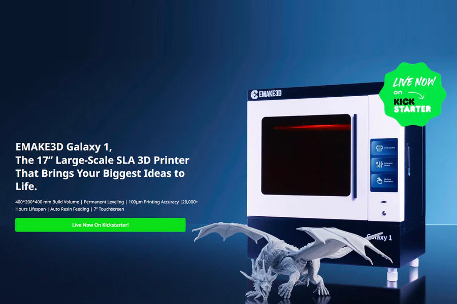 Siraya Tech Resin print settings on EMAKE3D Galaxy 1 printer