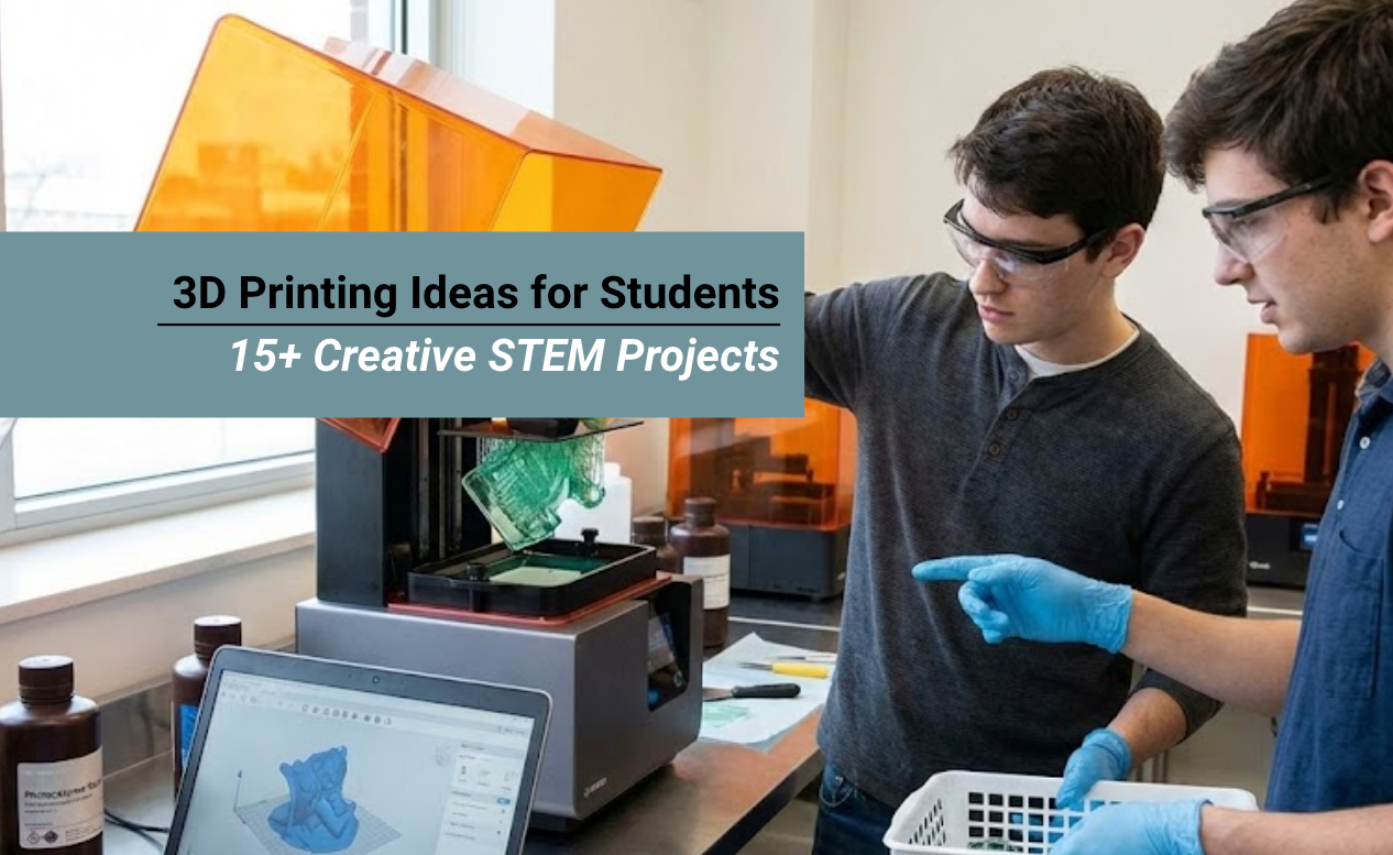 15+ Creative 3D Printing Ideas for Students