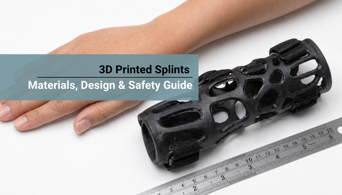 3D Printed Splints: Materials, Design & Safety Guide