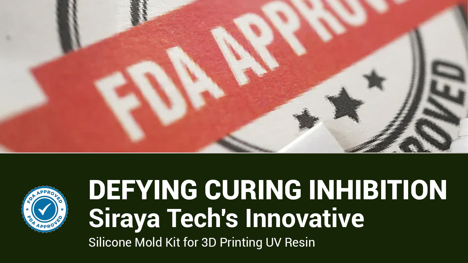 Defying Curing Inhibition - Siraya Tech's Innovative Silicone Mold Kit for 3D Printing UV Resin