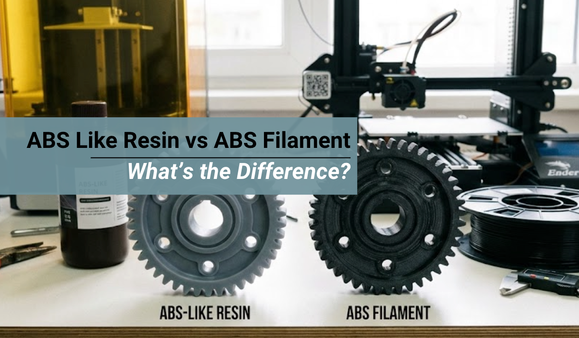 ABS Like Resin vs ABS Filament: What’s the Difference?