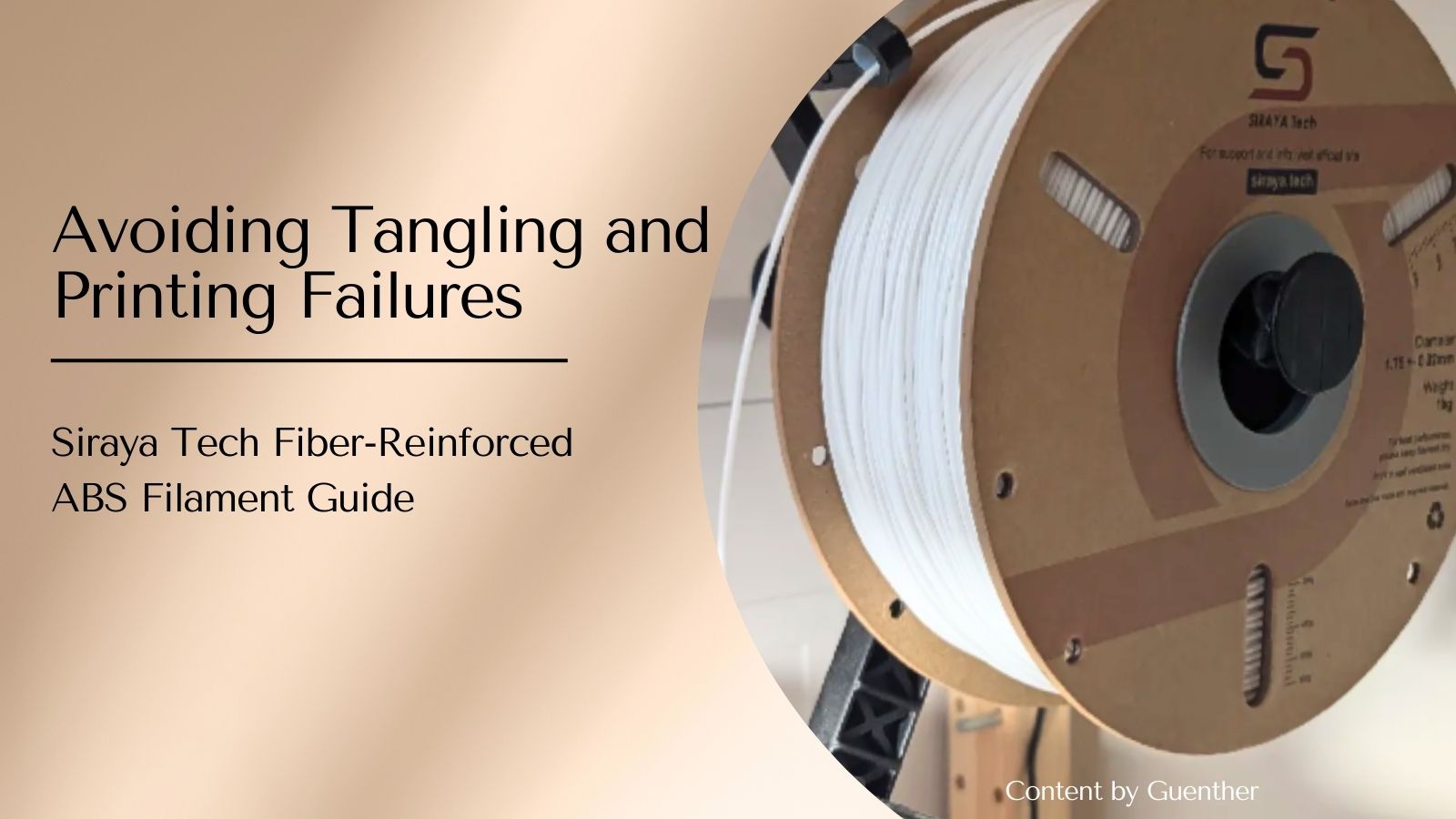 Avoiding ABS Filament Tangling and Printing Failures Introduction