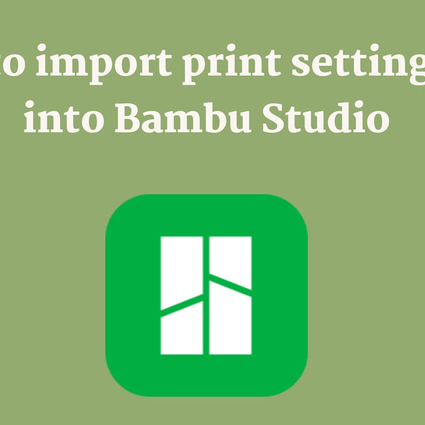 TSUBAMEYAページ How to import print settings file into Bambu Studio?