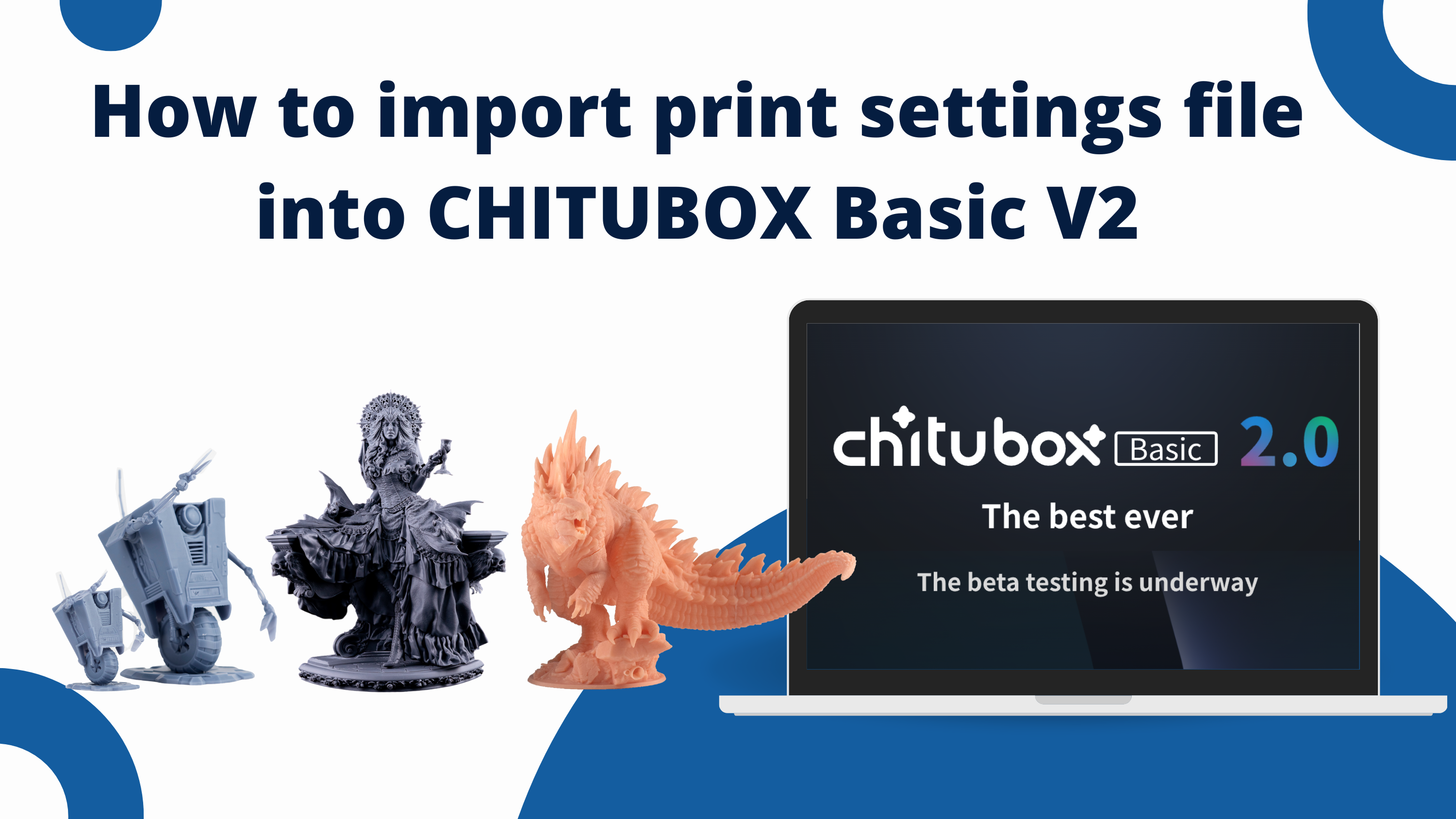 How to import print settings file into Chitubox Basic V2?