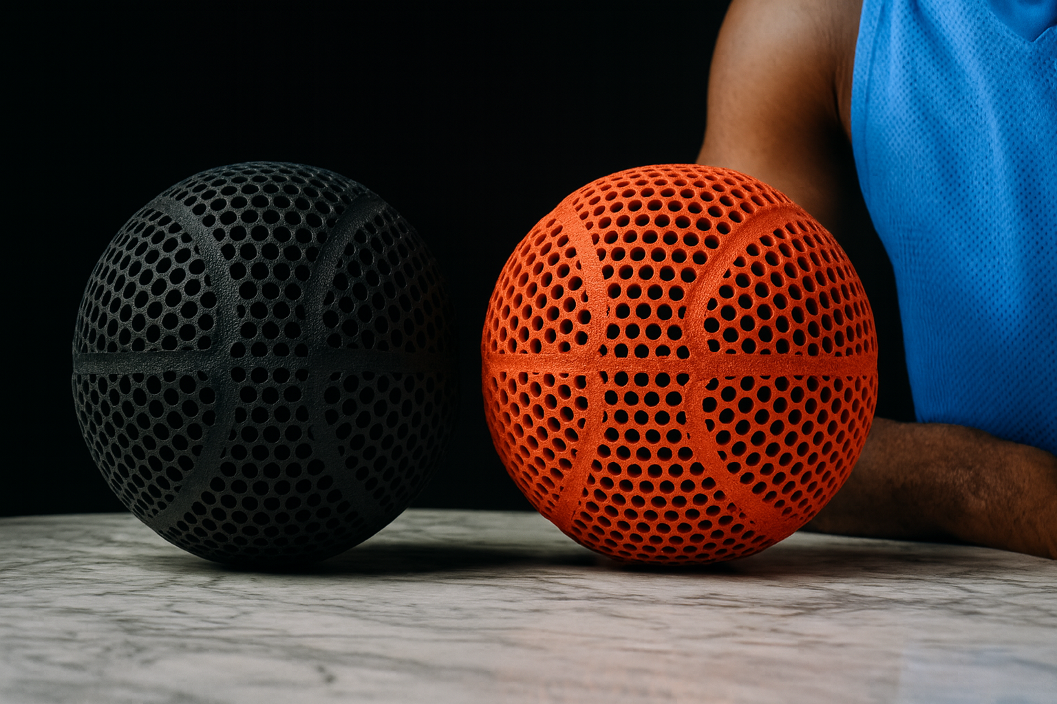 Airless Basketball 3D Print
