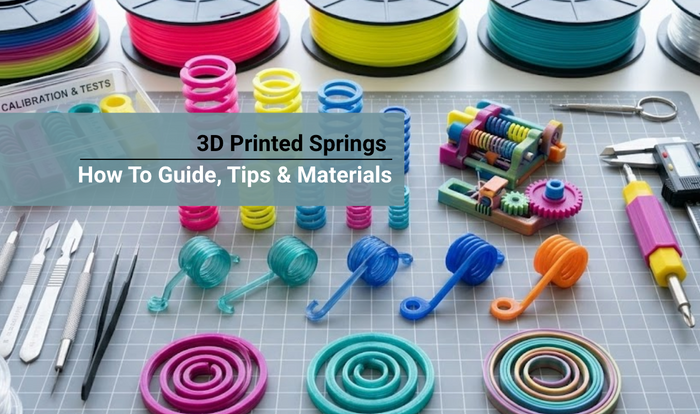 3d Printer Spring Modification How to Design Perfect 3D Printed Springs: Tips & Materials