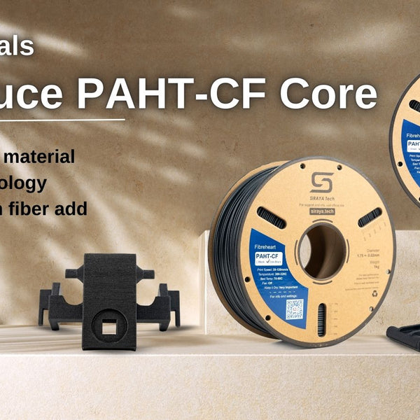 PAHT-CF コア ブラック | FDMプリンター用PPA-CFカーボンファイバー