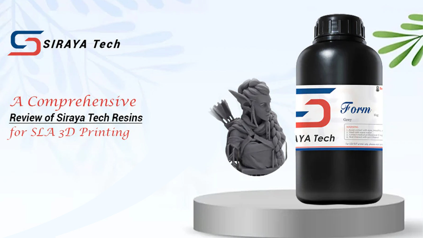A Comprehensive Review of Siraya Tech Resins for SLA 3D Printing