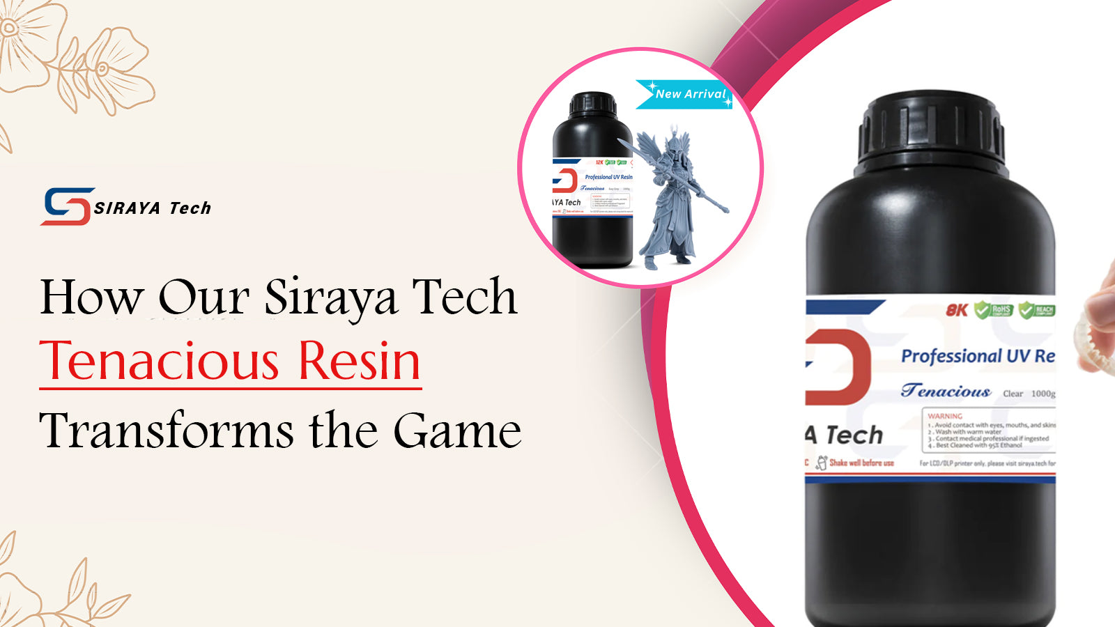 How Our Siraya Tech Tenacious Resin Transforms the Game