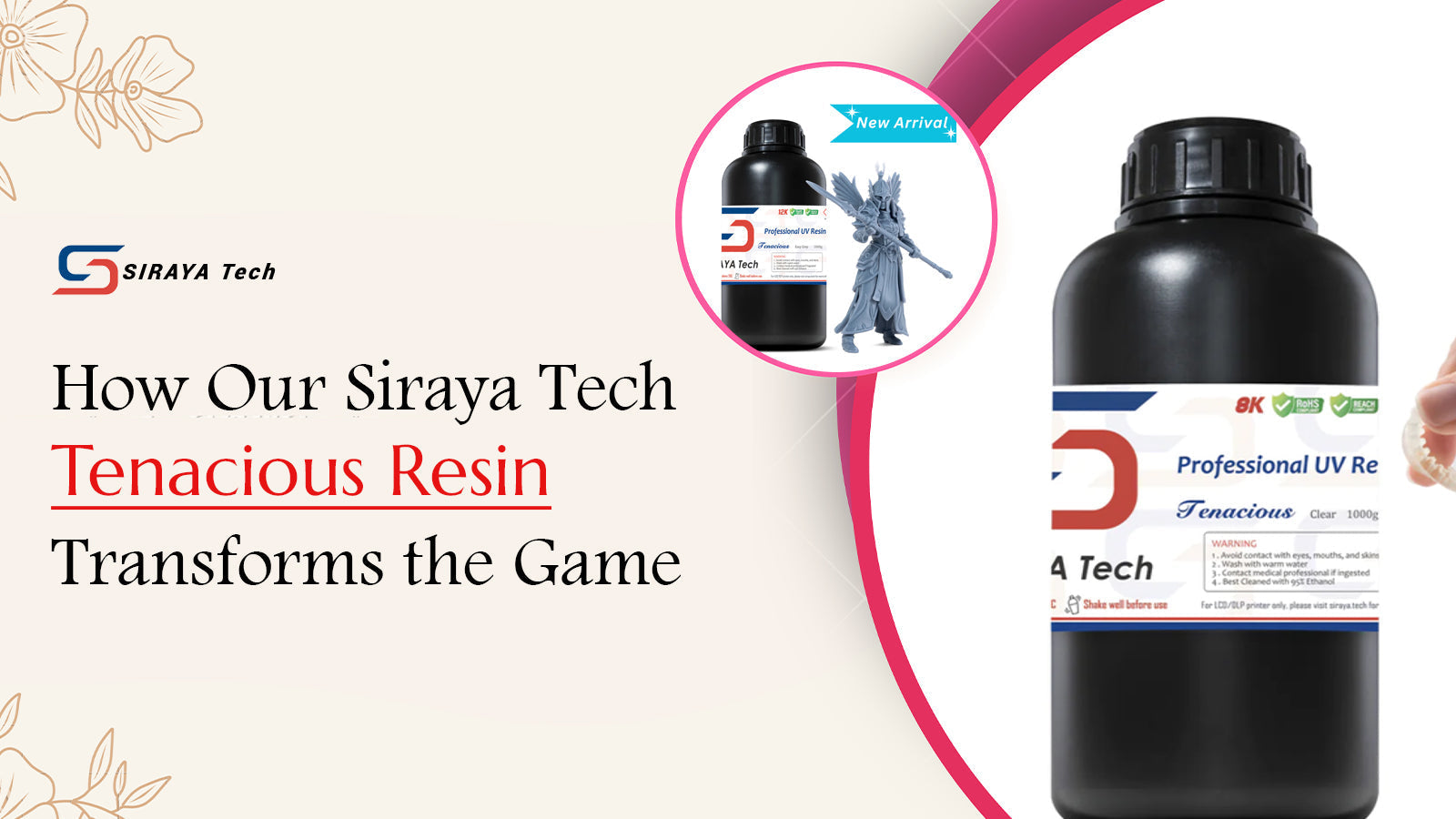 Siraya Tech Tenacious Resinがゲームを変革する方法