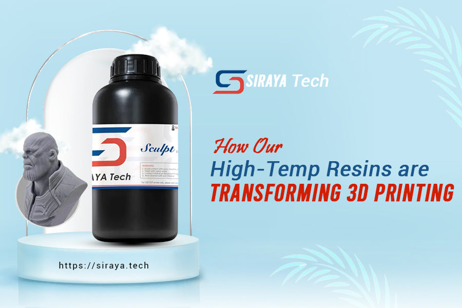 Pushing the Boundaries: How Our High-Temp Resins are Transforming 3D Printing