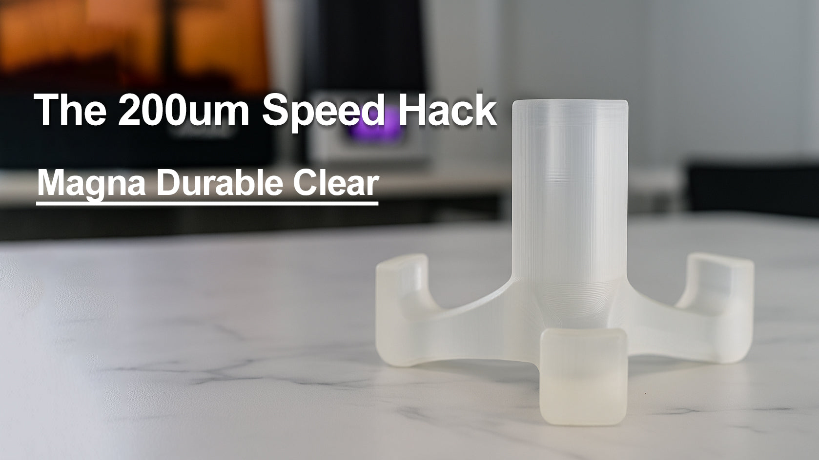 The 200um Speed Hack: How Magna Durable Clear Shatters the Resin Printing Speed Limit