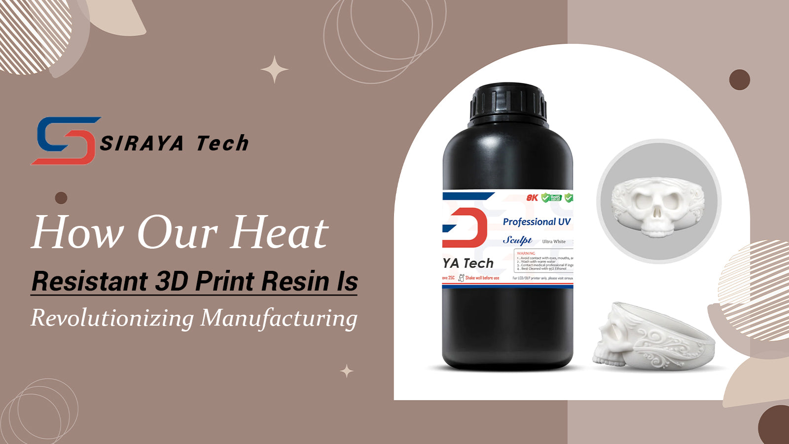 How Our Heat Resistant 3D Print Resin Is Revolutionizing Manufacturing