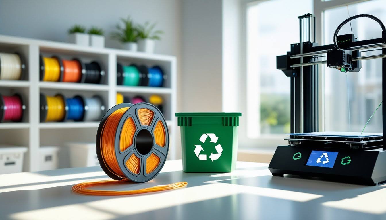 can you recycle 3d printer filament