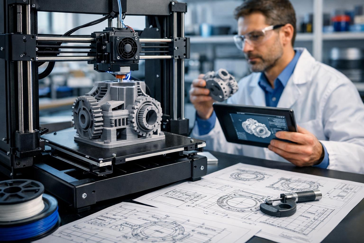 3D printed prototypes for engineering validation