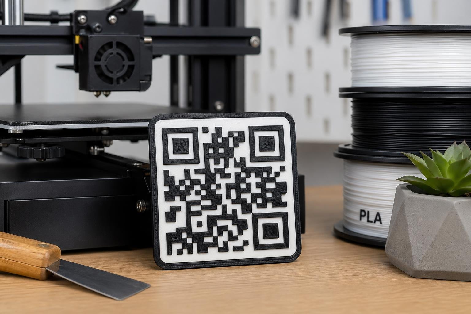 How to 3D Print a QR Code