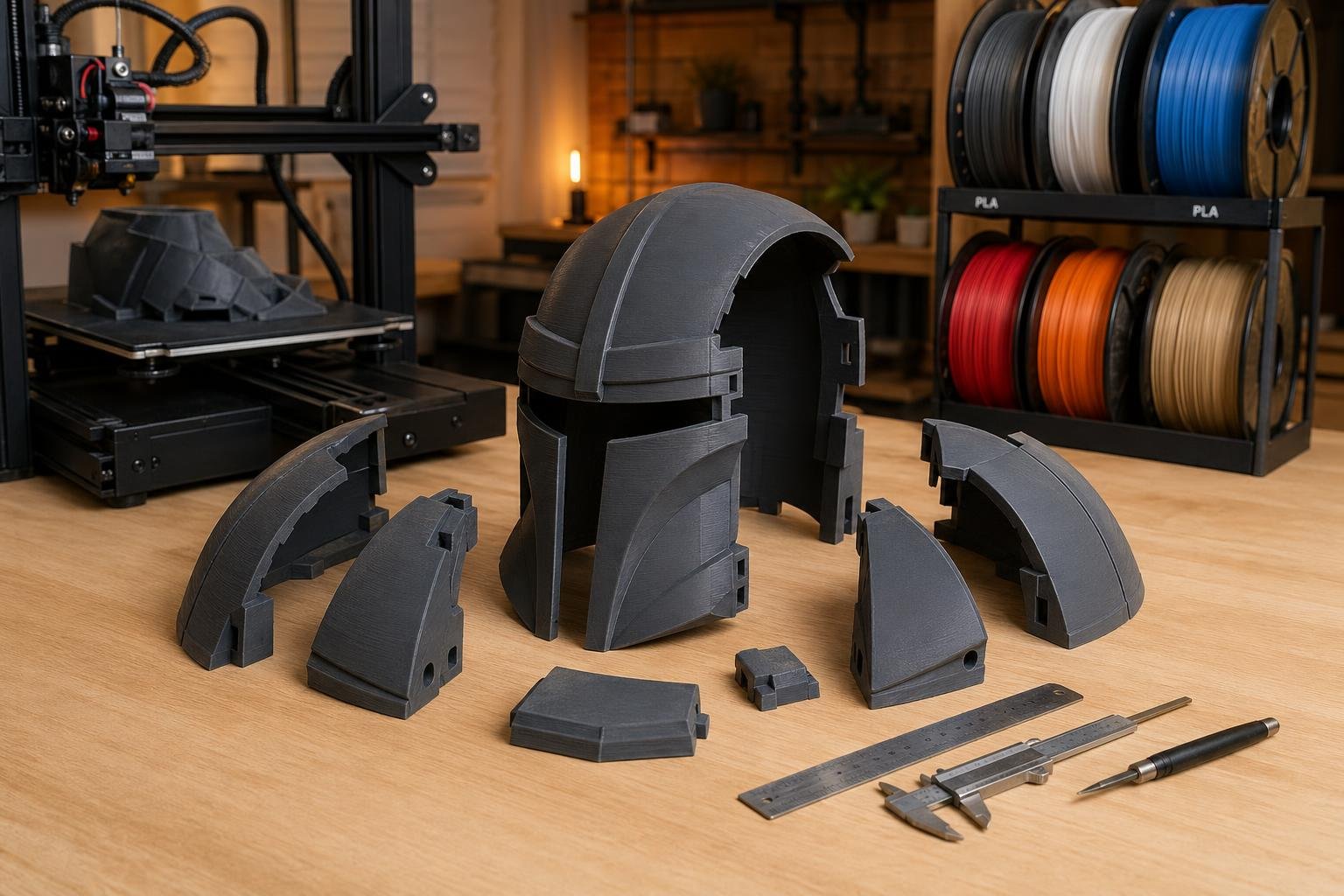 How to 3D Print Large Objects in Pieces?