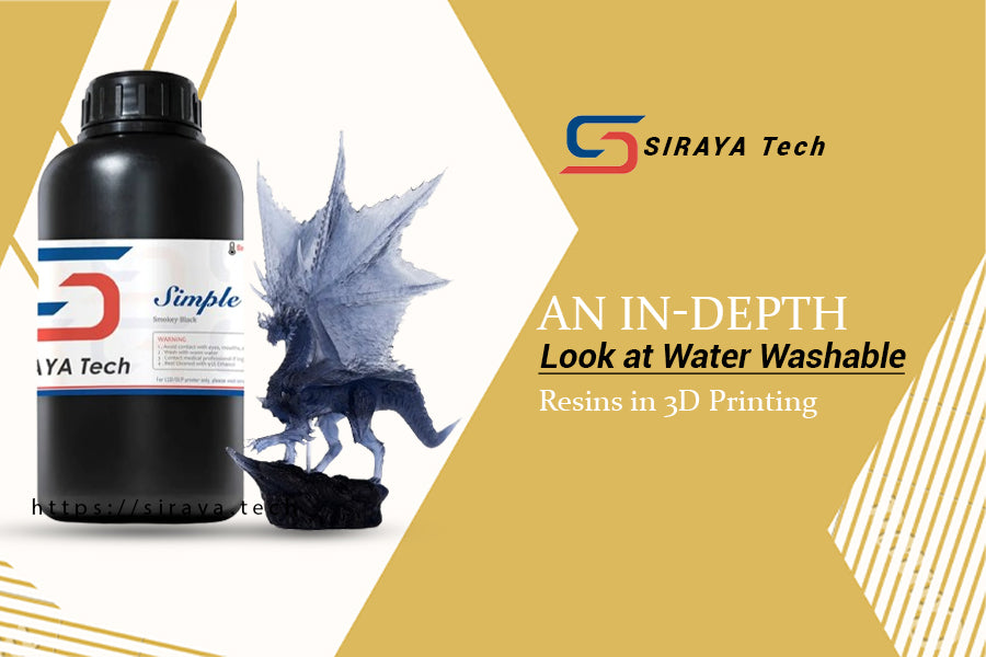 An in-Depth Look at Water Washable Resins in 3D Printing