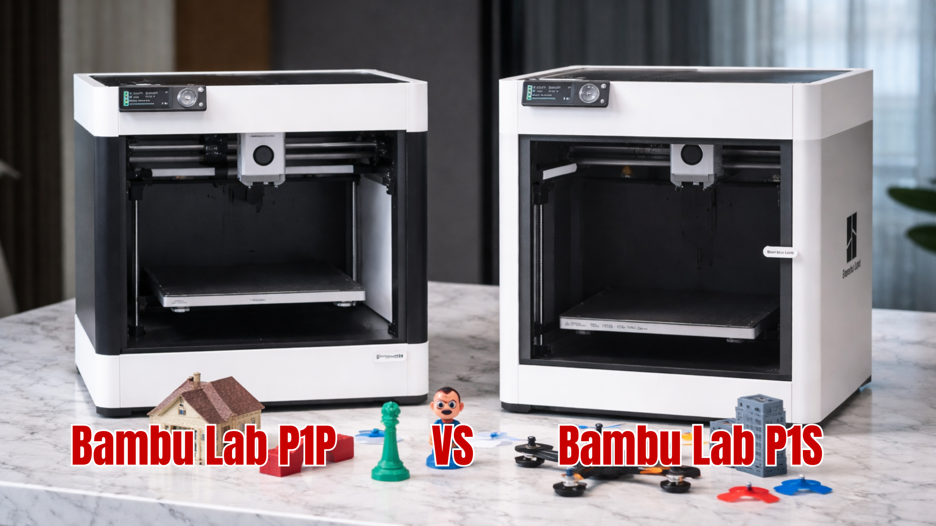 Bambu Lab P1P vs P1S