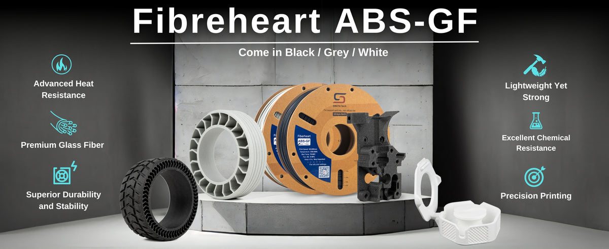 Shop Fibreheart ABS-GF Filament Online from Siraya Tech