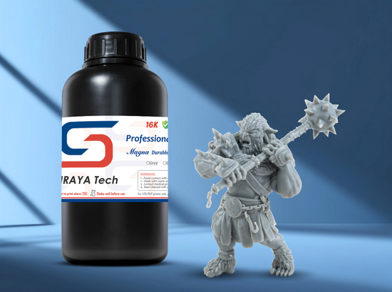 Siraya Tech grey magna durable resin with figure
