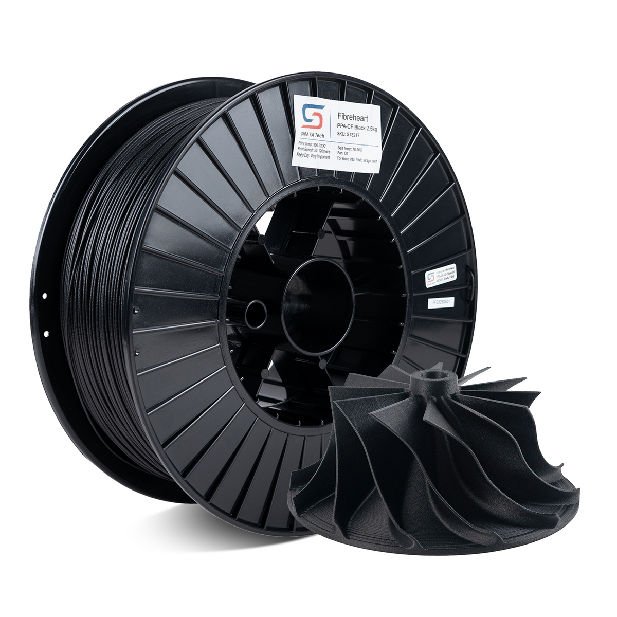 Siraya Tech 2.5kg PET-CF or PPA-CF Filament