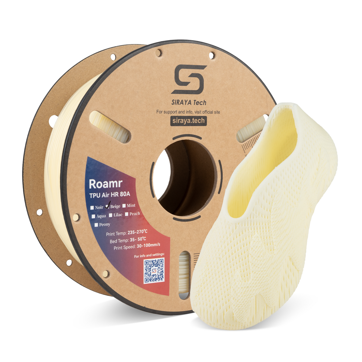 Siraya Tech Roamr TPU Air HR 80A Beige