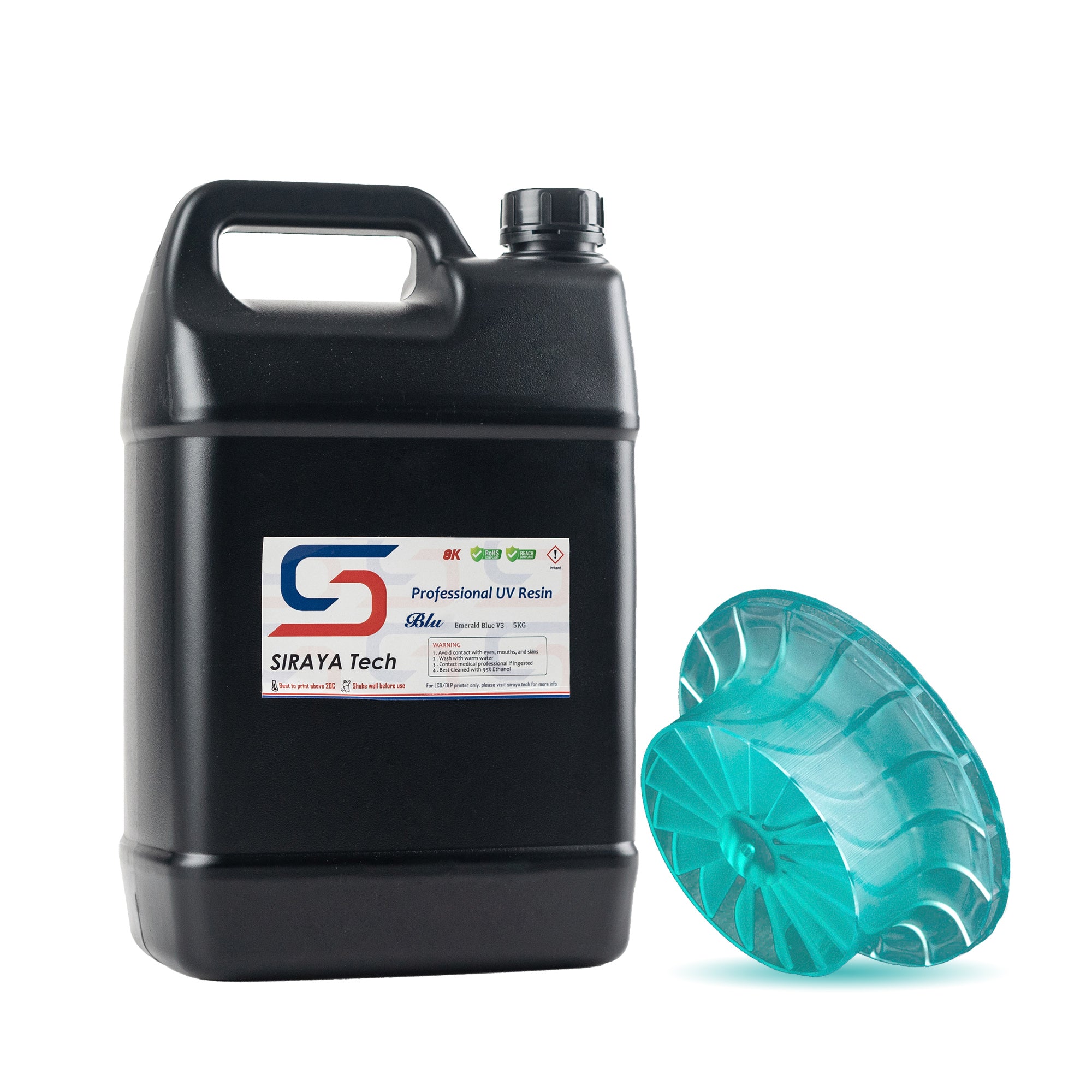 Siraya Tech Blu Tough Resin | Biocompatible 405nm UV 3d printing Resin