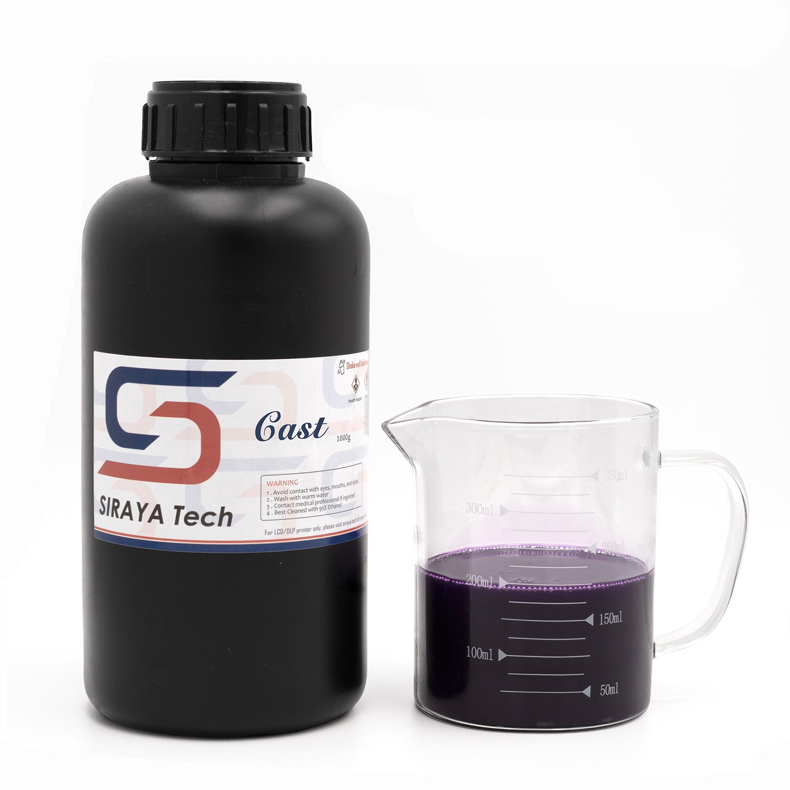 15% off - Cast Purple Castable resin (1kg for CA)