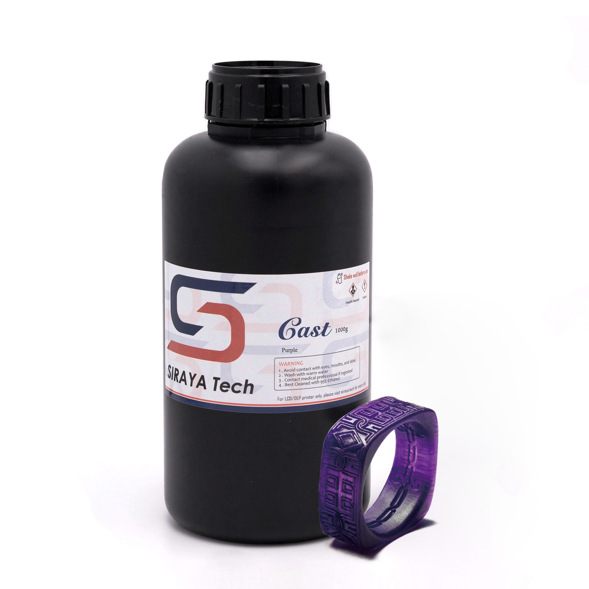 15% off - Cast Purple Castable resin (1kg for CA)