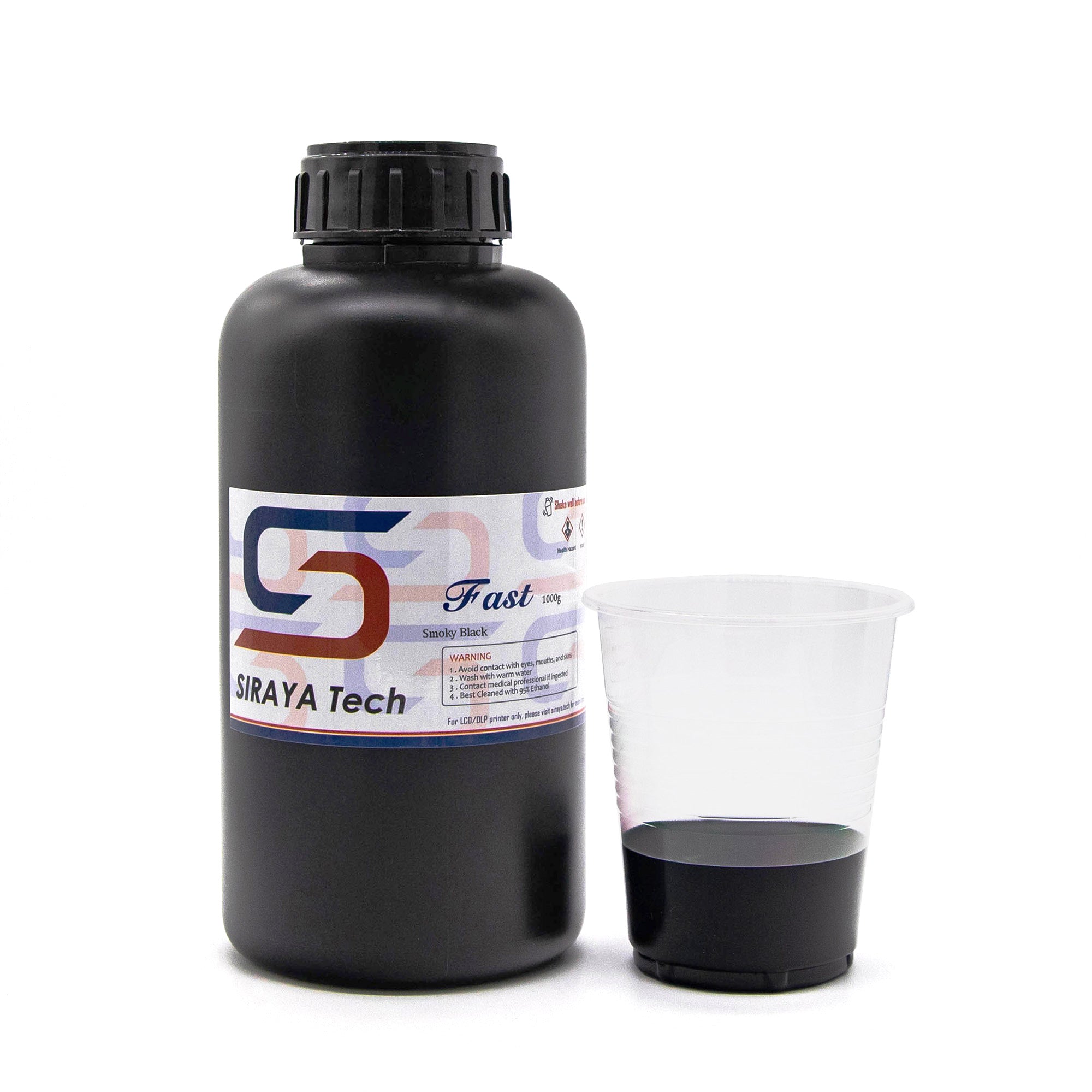 15% off - Fast Smoky Black ABS-like resin (1kg for US)